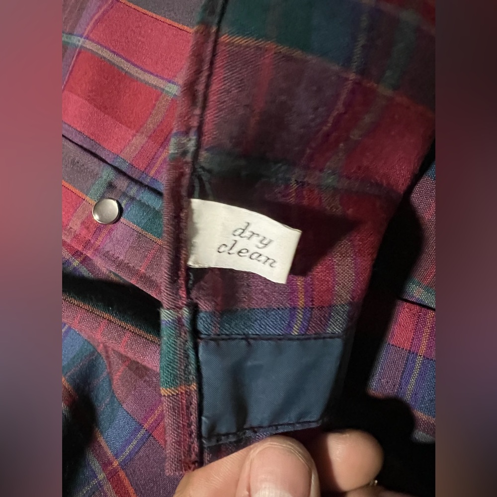 Pendleton Western Snap Button Shirt Large - image 7